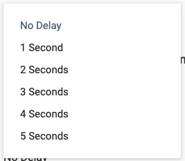 Animation Delay Options